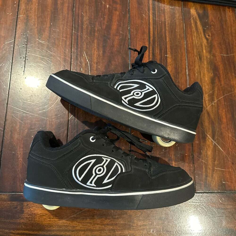 Heelys 2000s Motion Plus Black Skate Shoes Size 10